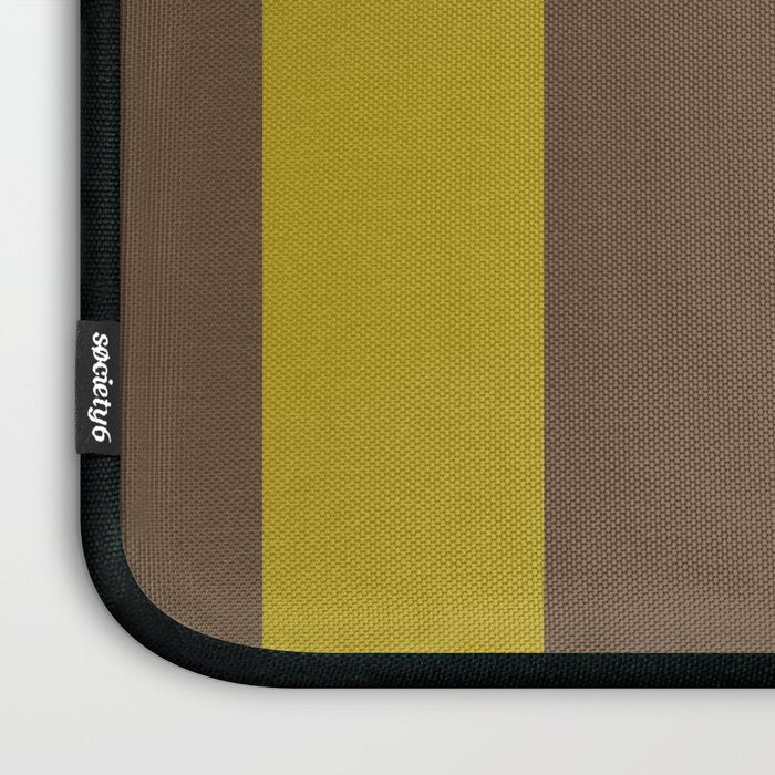 Retro Candy Stripe Pattern Laptop Sleeve Gallery Image 3