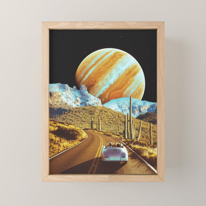 Journey To Jupiter Mini Art Print Gallery Image 1