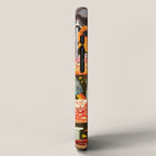 Mushroom Collage Print in Green iPhone Case Gallery Image 2