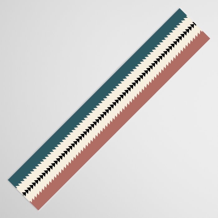Western Stripes XX Earthy Rainbow Table Runner Gallery Image 3
