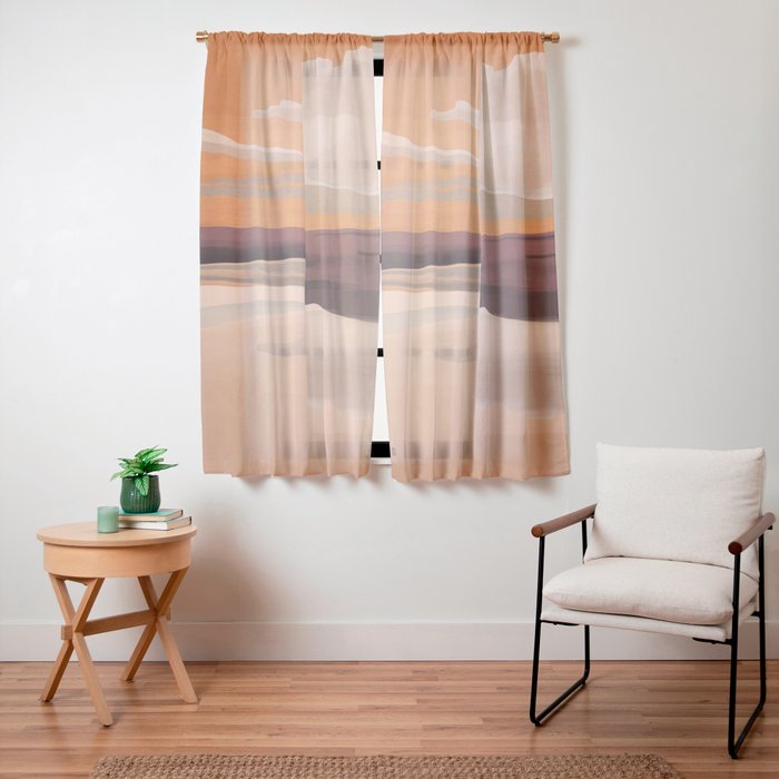 Abstract Art Landscape 70 Window Curtain Gallery Image 20