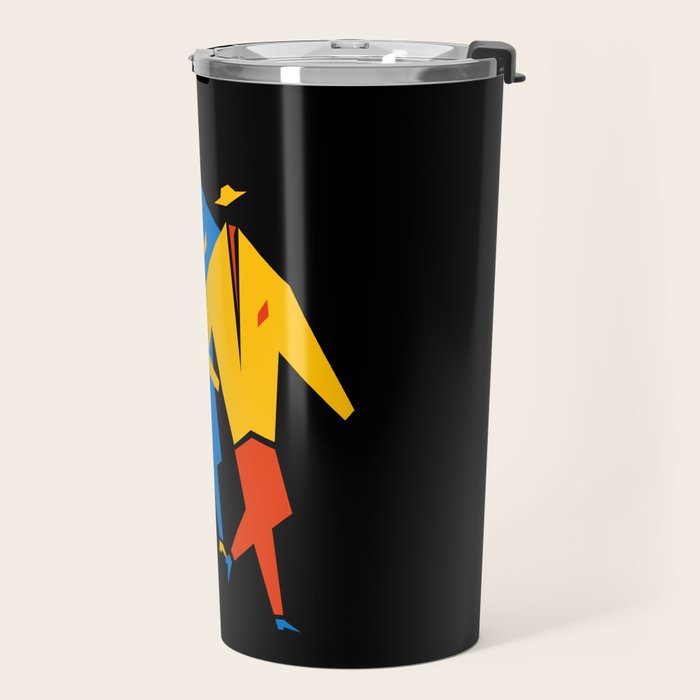 Men | Bauhaus IV: Night Black Edition Travel Mug Gallery Image 2
