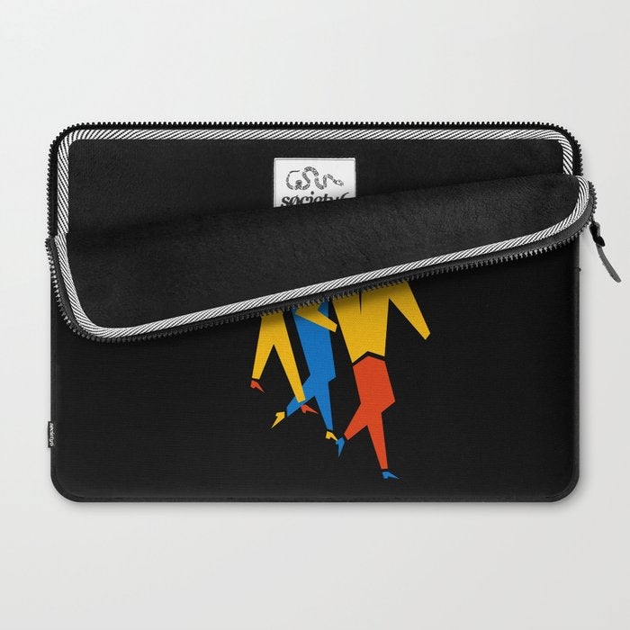 Men | Bauhaus IV: Night Black Edition Laptop Sleeve Gallery Image 2