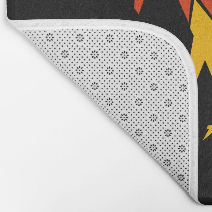 Men | Bauhaus IV: Night Black Edition Bath Mat Gallery Image 2