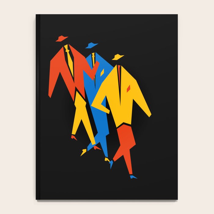Men | Bauhaus IV: Night Black Edition Notebook Gallery Image 4