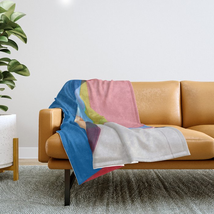 The Mediterranean Sea Throw Blanket Gallery Image 1