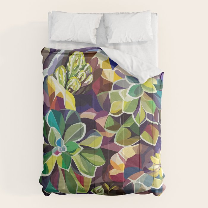 SUCCULENTS Comforter Gallery Image 6