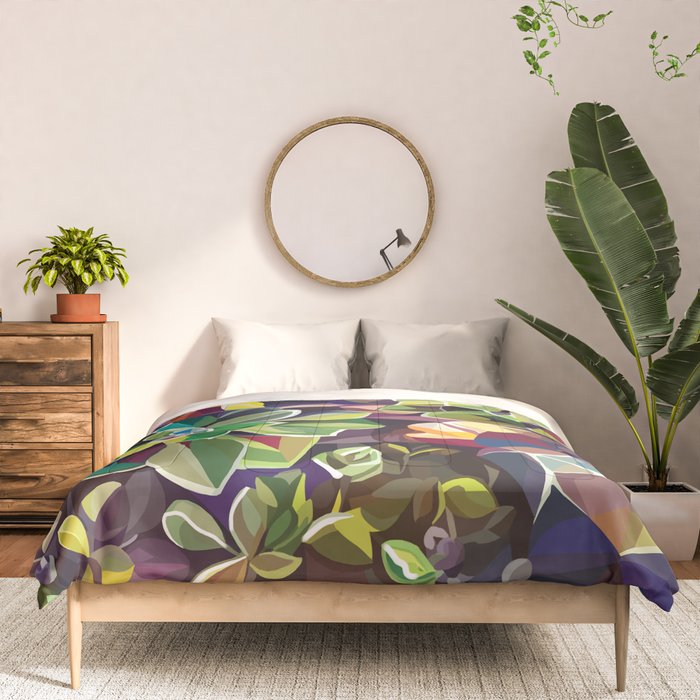 SUCCULENTS Comforter Gallery Image 3