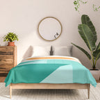 Geometric Landscape 25A Comforter Gallery Image 3