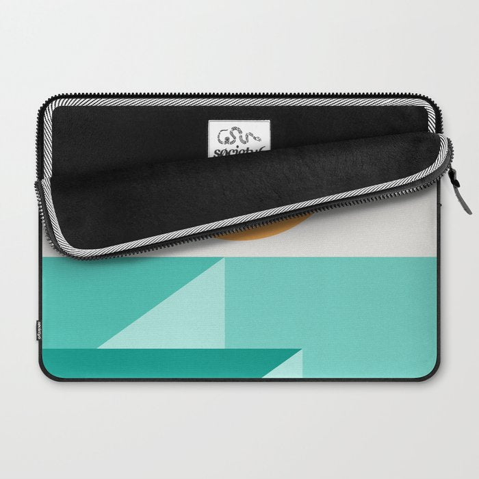 Geometric Landscape 25A Laptop Sleeve Gallery Image 2