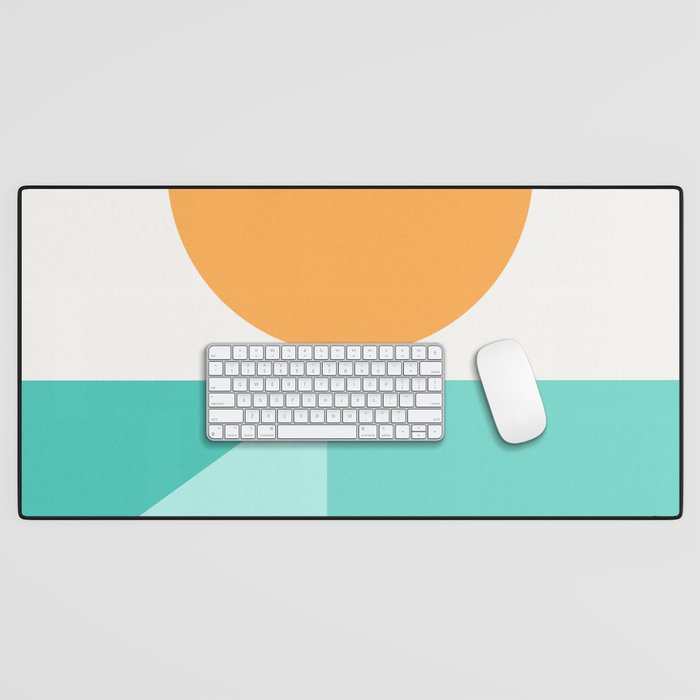 Geometric Landscape 25A Desk Mat Gallery Image 1