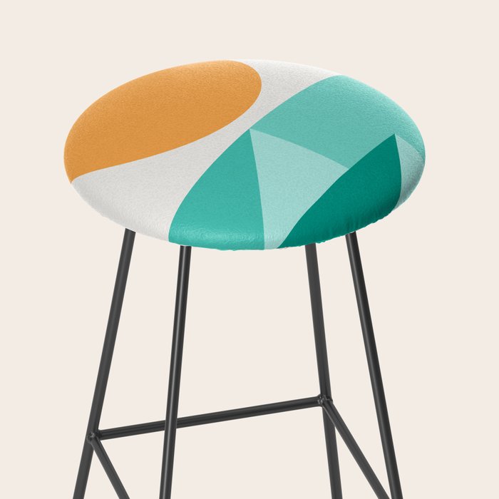 Geometric Landscape 25A Stool Gallery Image 2