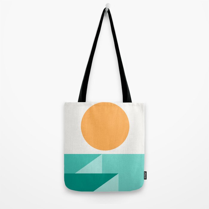 Geometric Landscape 25A Tote Bag Gallery Image 2