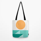 Geometric Landscape 25A Tote Bag Gallery Image 2