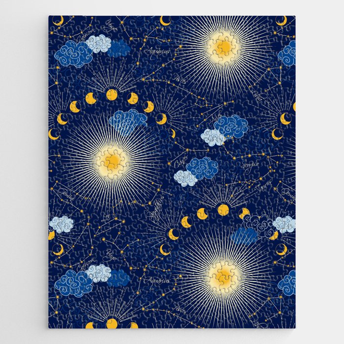 Feel the Cosmic night Sky Jigsaw Puzzle Gallery Image 1