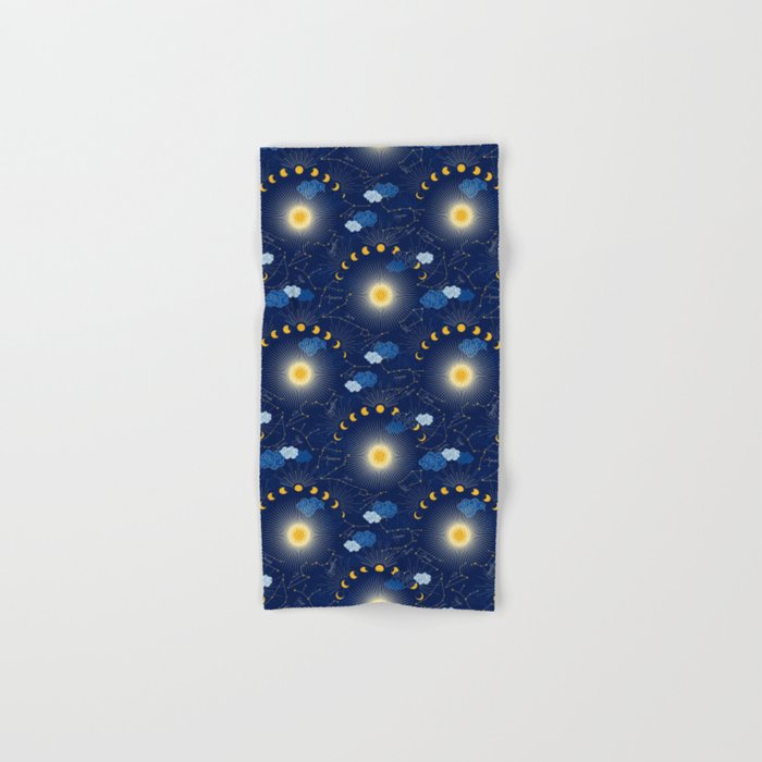 Feel the Cosmic night Sky Bath Towel Gallery Image 1