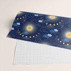 Feel the Cosmic night Sky Wrapping Paper Gallery Image 2