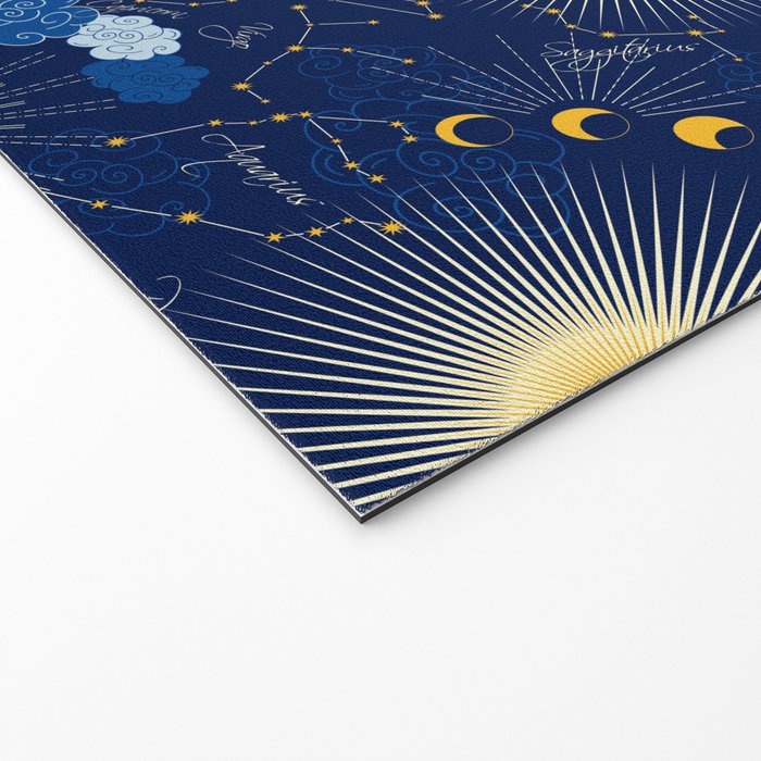 Feel the Cosmic night Sky Welcome Mat Gallery Image 2