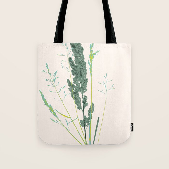 Plant based happyness Grasses 2 still life Tote Bag Gallery Image 1