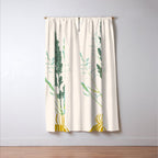 Plant based happyness Grasses 2 still life Window Curtain Gallery Image 3