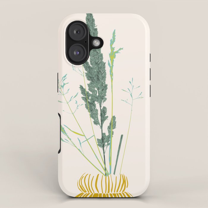 Plant based happyness Grasses 2 still life iPhone Case Gallery Image 1