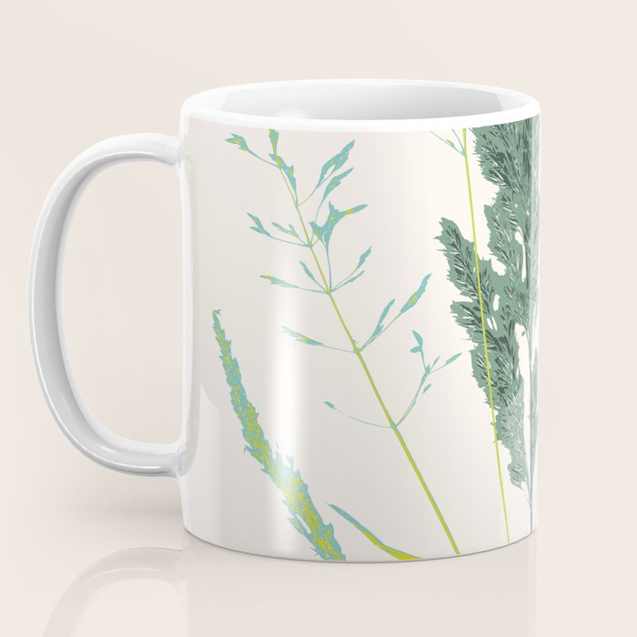 Plant based happyness Grasses 2 still life Coffee Mug Gallery Image 3