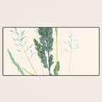 Plant based happyness Grasses 2 still life Desk Mat Gallery Image 3
