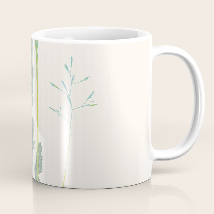 Plant based happyness Grasses 2 still life Coffee Mug Gallery Image 1