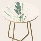 Plant based happyness Grasses 2 still life Side Table Gallery Image 2