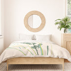 Plant based happyness Grasses 2 still life Duvet Cover Gallery Image 3
