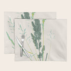 Plant based happyness Grasses 2 still life Placemat Gallery Image 1