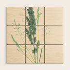 Plant based happyness Grasses 2 still life Wood Wall Art Gallery Image 1