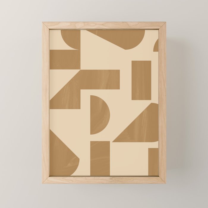 Minimalist 133 Mini Art Print Gallery Image 1