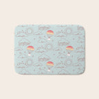 Everything will be alright pattern Bath Mat Gallery Image 1