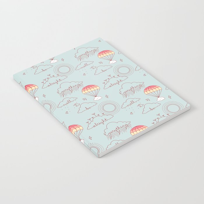 Everything will be alright pattern Notebook Gallery Image 1