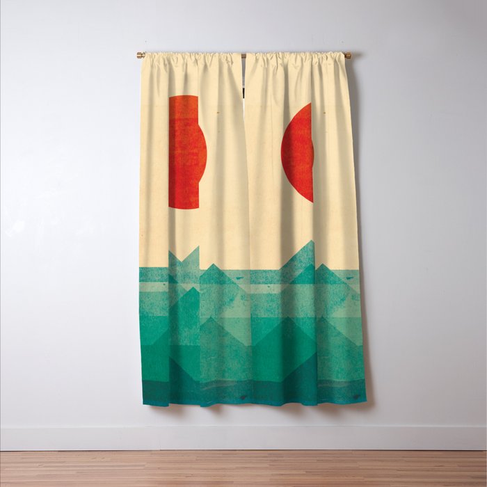 The ocean, the sea, the wave Window Curtain Gallery Image 3