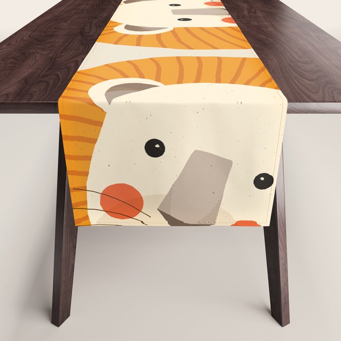 Lion, Animal Portrait Table Runner Gallery Image 1