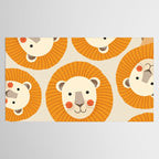 Lion, Animal Portrait Tablecloth Gallery Image 2