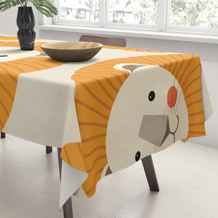 Lion, Animal Portrait Tablecloth Gallery Image 3
