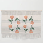 Pink Peony Pattern Wall Hanging Gallery Image 1