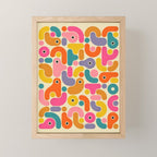 Geometrics 9 Mini Art Print Gallery Image 1