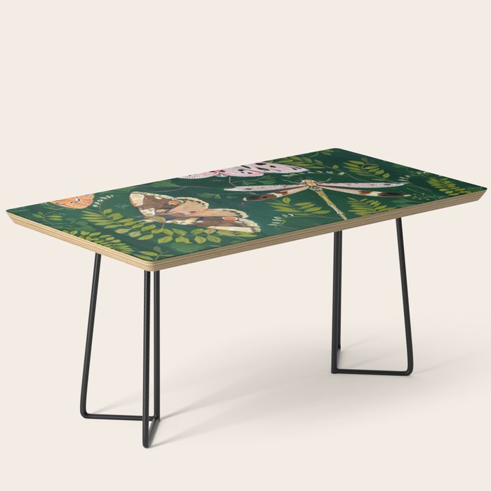 Moths and dragonfly Coffee Table Gallery Image 1