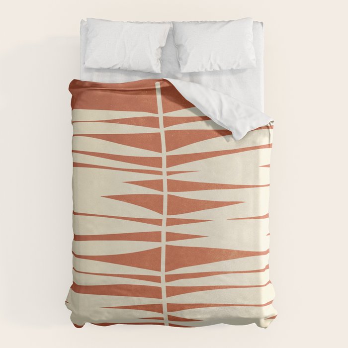 Rust Fern Duvet Cover Gallery Image 1
