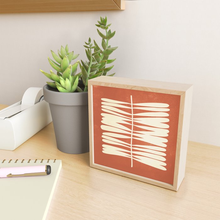 Rust Fern Mini Art Print Gallery Image 2