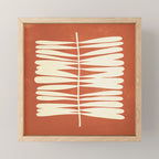 Rust Fern Mini Art Print Gallery Image 1