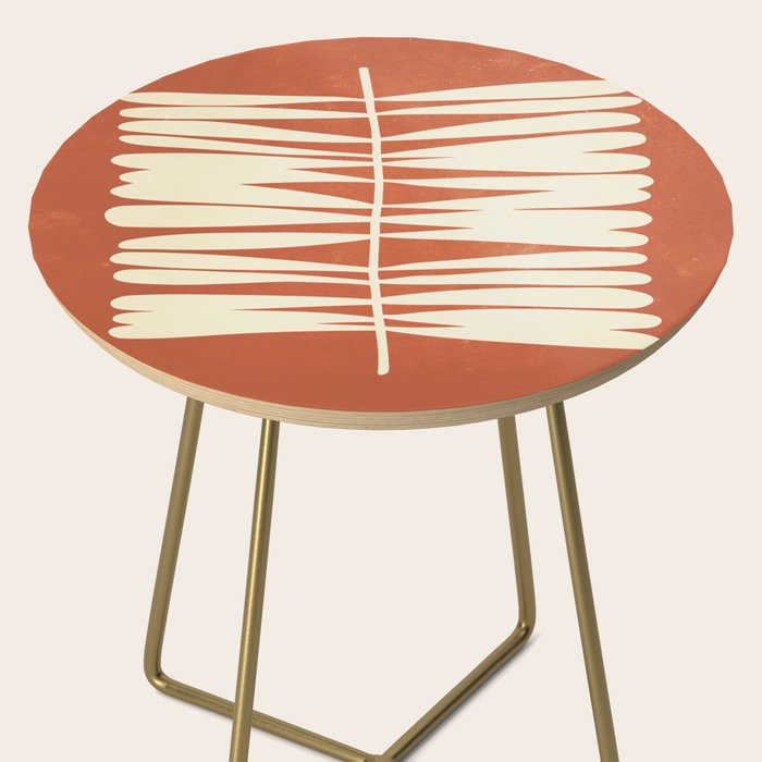 Rust Fern Side Table Gallery Image 2