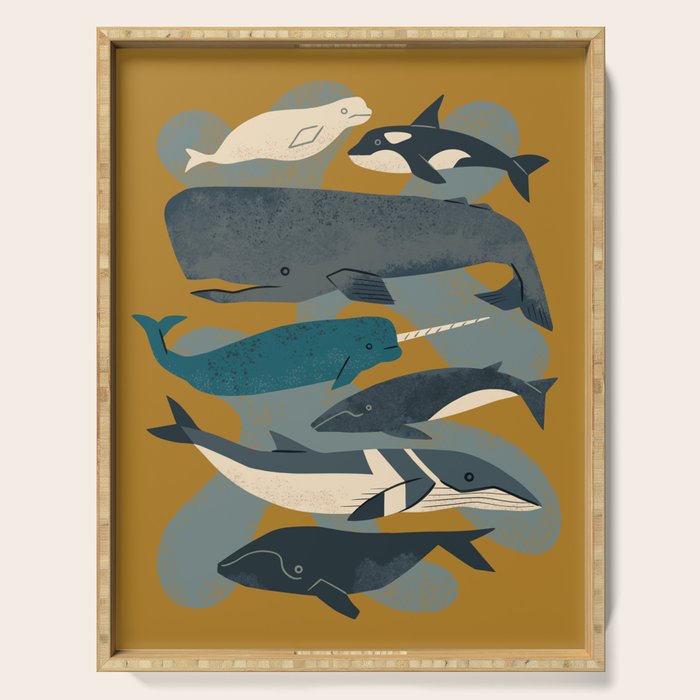 Whales Ahoy Serving Tray Gallery Image 1