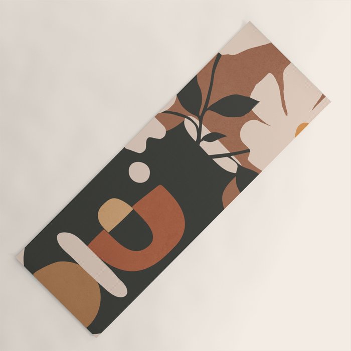 Geometric Blossom 2 Yoga Mat Gallery Image 1