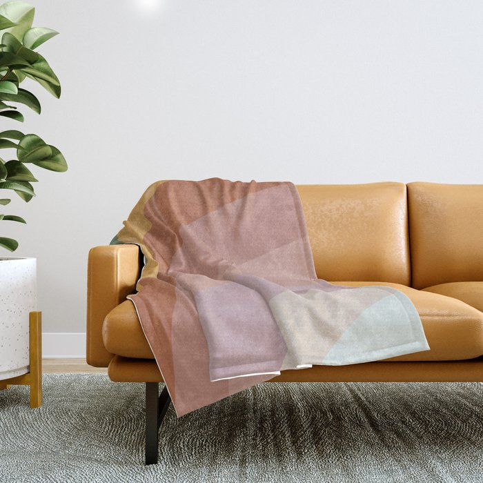 Abstract No.5 Throw Blanket Gallery Image 1