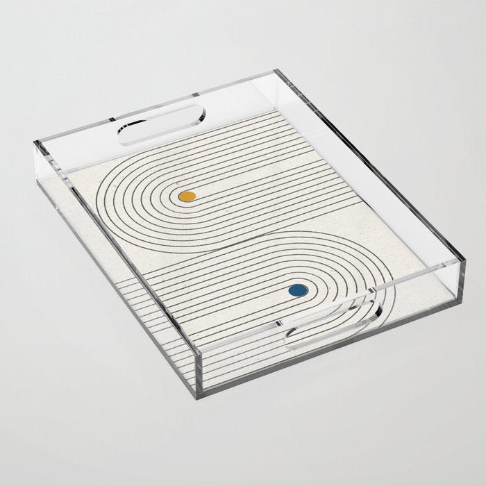 Geo BALANCE Acrylic Tray Gallery Image 1